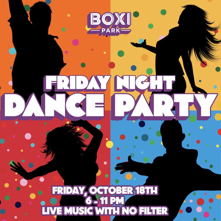 Friday Night Dance Party Friday, October 18th 6-11 pm. Live music with No Filter/>
  </div>
  <div class=